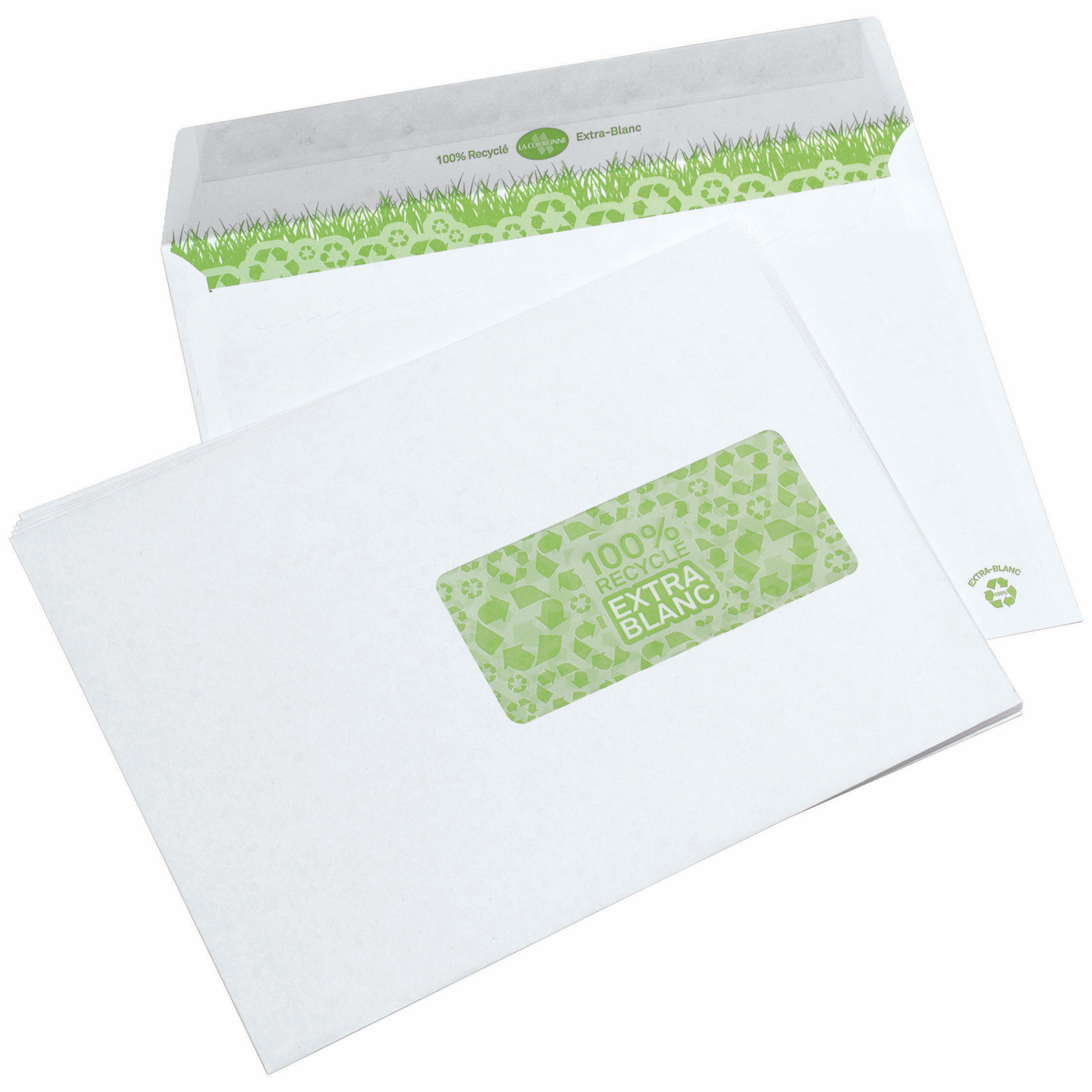 Premium Pure C5 162 x 229 mm 120 g-m2 Enveloppes Recyclées Pochettes Bande  Adhésive (RP83454) Super Blanc Tissé - Boîte[S126]