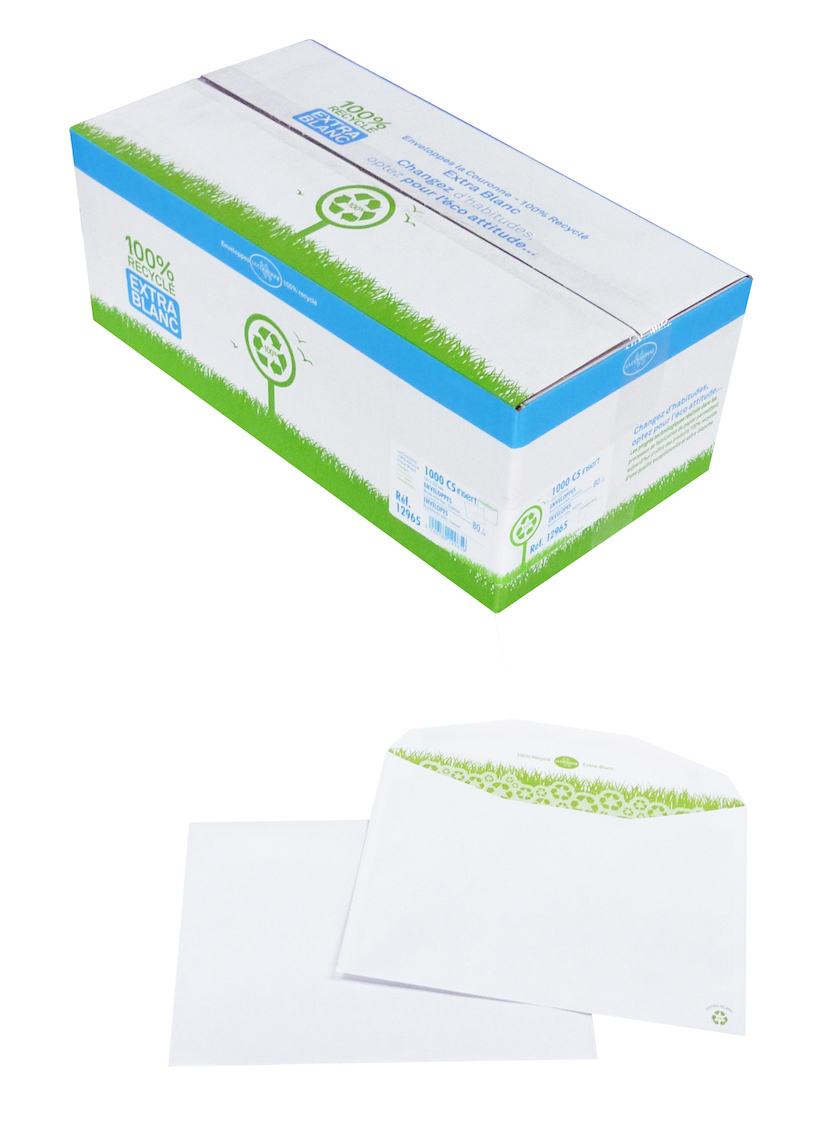 GPV Everyday® Enveloppes C5 162x229mm - Pack 200, Papier Blanc Durable