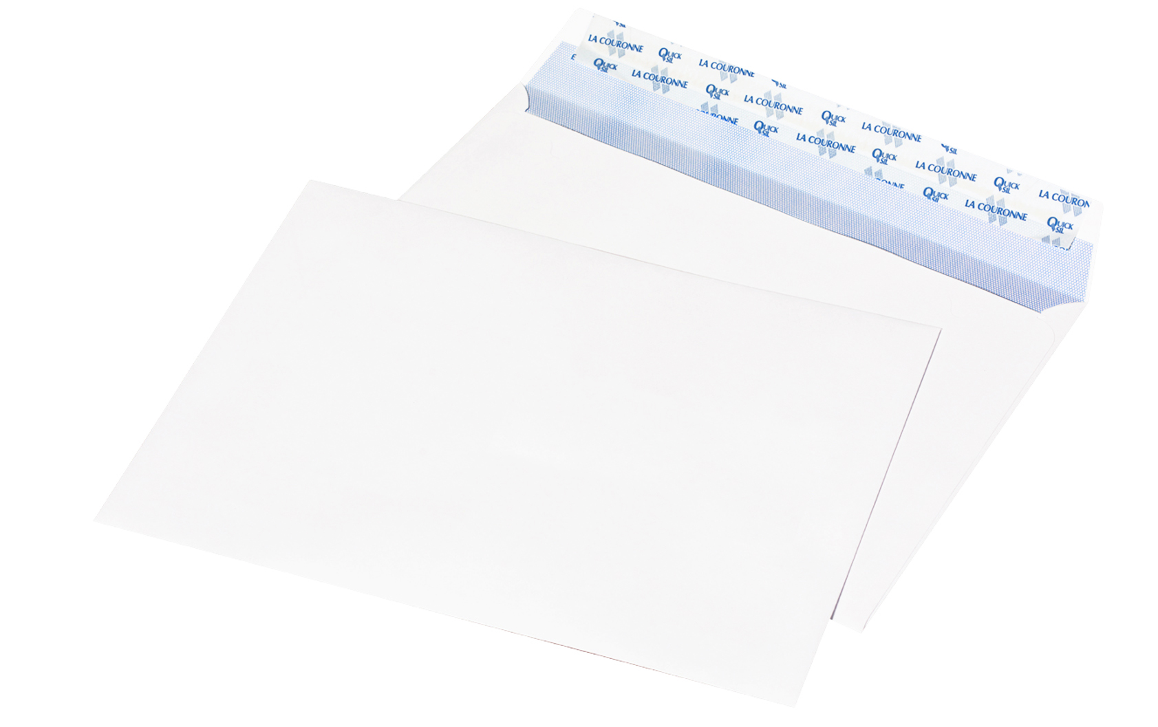 Enveloppe blanche La Couronne - format C5 - 229 x 162 mm - sans