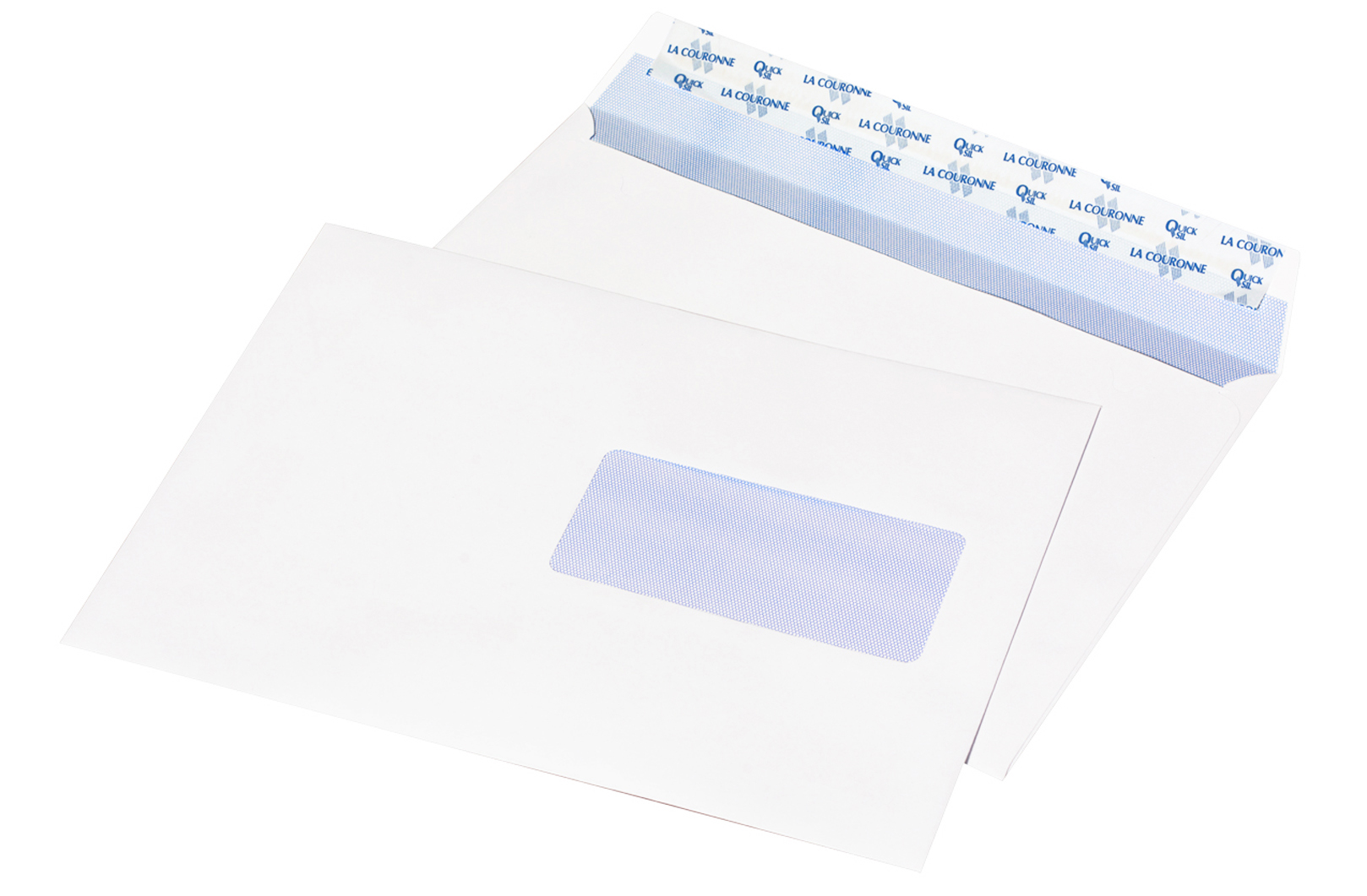 Lot de 50 Enveloppes blanches C5 auto-adhésives (SF)