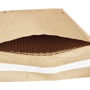 2- Pochette Bicouches Bulles PAPIER  - Blanche OU BRUN - Personnalisable - Plusieurs Formats